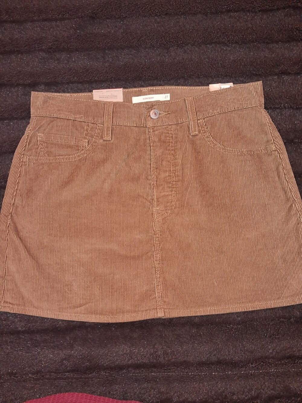 levis skirt 27, Brown.